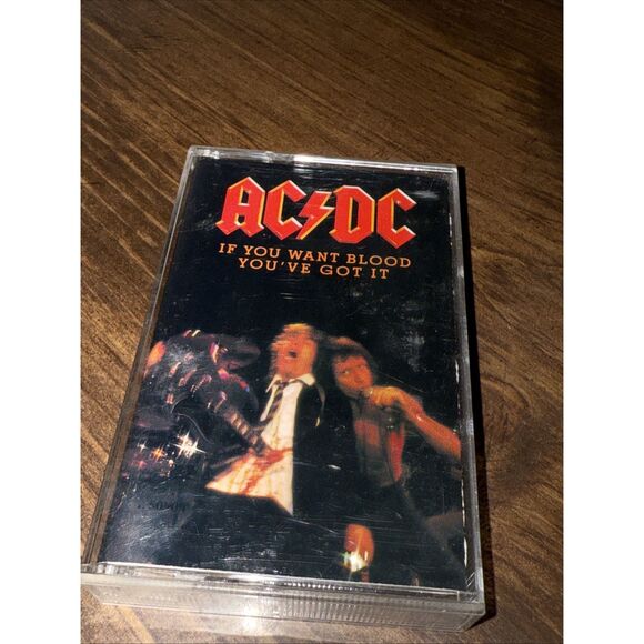 If You Want Blood You've Got I by AC/DC (Cassette, 1994) - Picture 2 of 4
